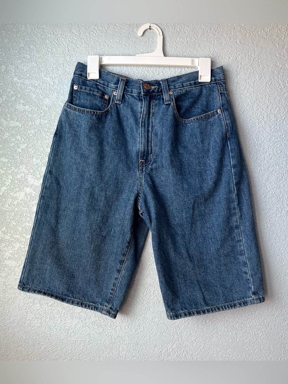 BDG Urban Outfitters Denim Jorts Size 28 Baggy Long Shorts Y2K Skater